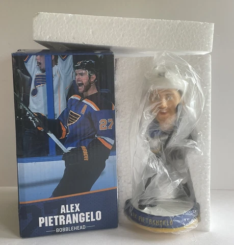 ST. LOUIS BLUES ALEX PIETRANGELO #27 NHL HOCKEY BOBBLE HEAD IN BOX Cover