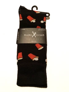 Marc Ecko Socks Beer Pong Black Red Casual Novelty New - Picture 1 of 1