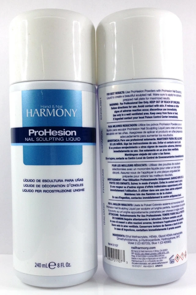 Harmony - Prohesion Acrylic Nail Sculpting Liquid 8oz/240ml - Изображение 1 из 1