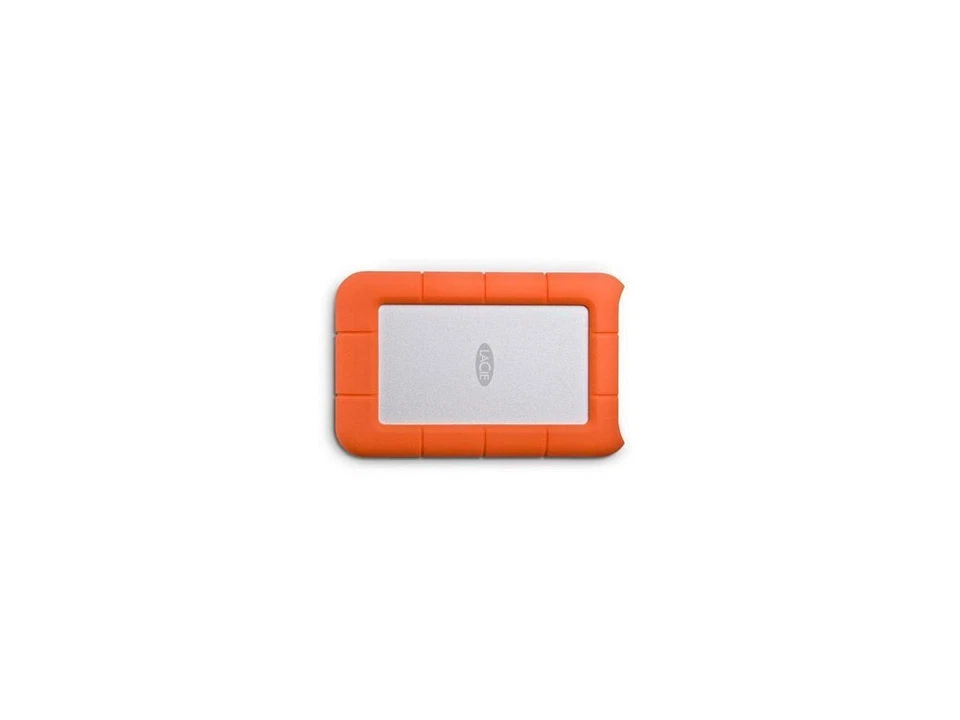 LaCie 2TB Rugged Mini External Hard Drive USB 3.0 Model LAC9000298 Orange - Image 1 of 4