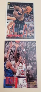 1995 Upper Deck Basketball #231 Mark Bryant Clyde Drexler Fleer #306 Rockets - Bild 1 von 9