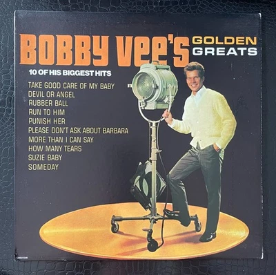 BOBBY VEE’S GOLDEN GREATS Rubber Ball Liberty Records LM 501008 LP VG+/EX+ - Image 1 of 4