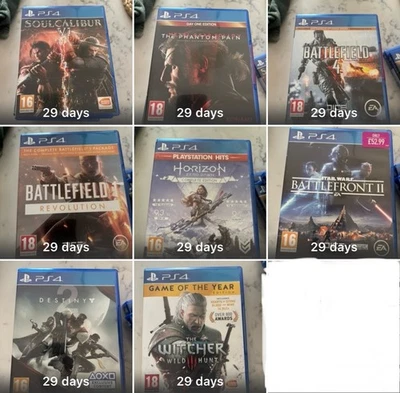PS4 Bundle Games Joblot VGC - Image 1 of 4