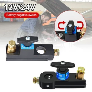 Universal Car Battery Disconnect Switch Isolator Power Cut Off for RV ATV Boat - Foto 1 di 22