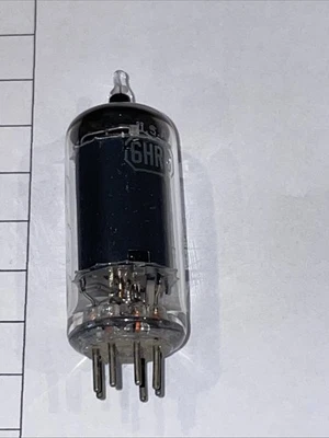 (1)Rádio japonês 6HR6 tubo de vácuo pentodo forte teste de computador novo #4 - Imagem 1 de 4
