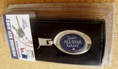 2008 MLB All-Star Game logo Yankees key ring swivel W - Image 1 of 3