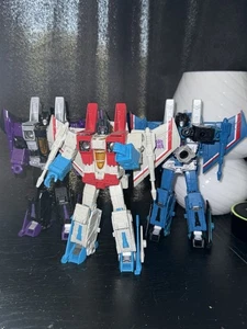 Transformers WFC Earthrise Seeker Lot: Starscream, Thundercracker, Skywarp - Picture 1 of 4