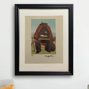 Rene Magritte Hand-Signed Original Print With COA and +$3,500 USD Appraisal - Picture 1 of 13