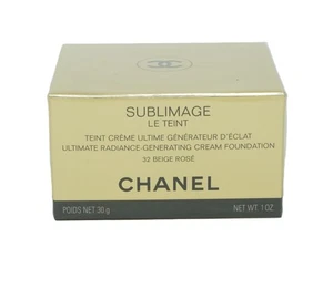 Chanel Sublimage Le Teint Cream Foundation 32 Beige Rose 30g - Picture 1 of 1