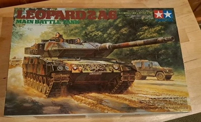 TAMIYA 35271 1:35 Leopard 2 A6 Main Battle Tank Plastic Model Kit - Bild 1 von 3