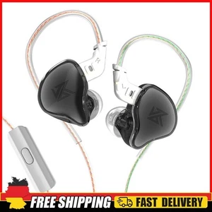 HiFi-In-Ear-Kopfh?rer mit Kabel, Sport-Gaming-Ohrh?rer mit Mikrofon (schwarz) - Bild 1 von 4