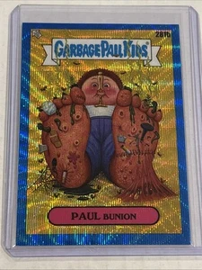 2024 Topps Garbage Pail Kids Chrome 7 #281b Paul Bunion Blue Wave 35/75 - Picture 1 of 3