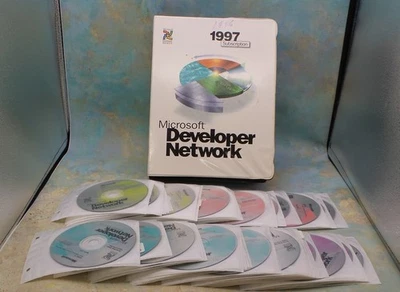 MSDN Software 49 CD's of Microsoft Development software 1997 Win95 NT3.51 Office - Image 1 of 4
