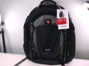 Wenger SWISS GEAR Synergy Pro 16 inch Laptop Backpack Black & Gray Brand NEW NWT - Picture 1 of 13