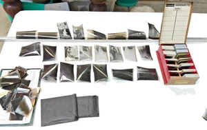 Negativos y diapositivas escasos de formato medio + estuche Kodak con diapositivas GRAN lote mediados de siglo - Imagen 1 de 6