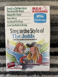 RCA Karaoke Super K Lyrics Cassette. Sing In The Style Of The Judds New (B) - Picture 1 of 2