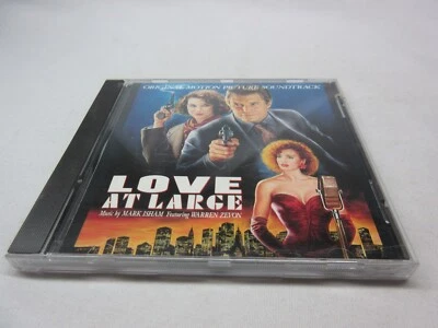 Love At Large [Soundtrack] Mark Isham featuring Warren Zevon (CD, 1990) Cutout * - Image 1 of 4