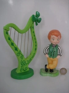 WDCC DISNEY CLASSIC COLLECTION ITs A SMALL WORLD #1235199 ALEGRE PLANTILLA DE IRLANDA - Imagen 1 de 23