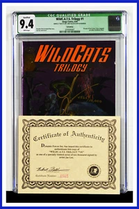 WildC.A.T.S.Trilogy #1 CGC Graded 9.4 Image 1993 Signed W/COA Foil Ed Comic Book - Picture 1 of 5