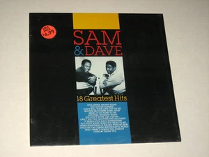 33rpm SAM & DAVE 18 greatest hits(IN SHRINK)MASTERS MA 26287 nice SEE PICS - Imagen 1 de 4