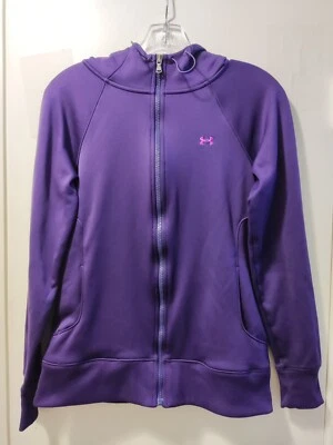 Under Armour Women's Petite Purple Activewear Hoodie Size SM/P. P-T-P:18in - Image 1 of 2