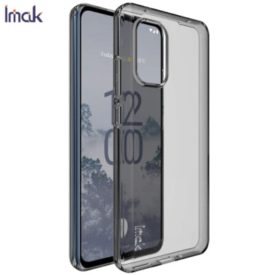 IMAK Clear Shockproof Silicone Soft TPU Cover phone Case For Nokia X30 5G 6.43" - Image 1 of 4