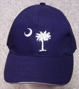 Embroidered Baseball Cap U S State South Carolina NEW 1 hat size fits all - Picture 1 of 2