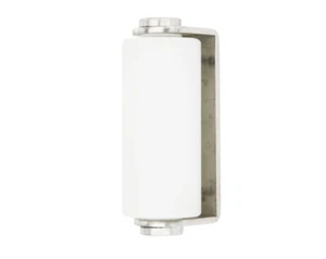 Rodillo guía de puerta corredera blanco UHMW con soporte de acero inoxidable, 4" pulgadas - Imagen 1 de 9