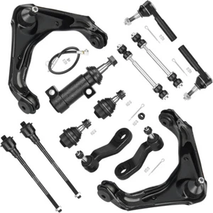 For Silverado Sierra 2500 3500 Front Upper Control Arms Tie rods Suspension Kit - Picture 1 of 17
