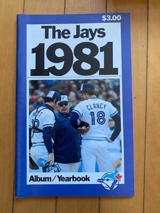 1981 The Blue Jays Ablum / Yearbook Magazine - RARE & VINTAGE MLB Souvenir ! - Bild 1 von 2