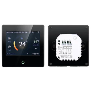 Raumthermostat Wifi LCD Digital Thermostat Fußbodenheizung Farbbildschirm 16A - Bild 1 von 8
