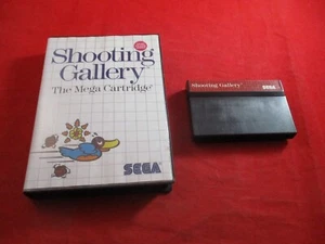 Shooting Gallery (Sega Master System, 1987) w/ Box game WORKS! - Picture 1 of 5