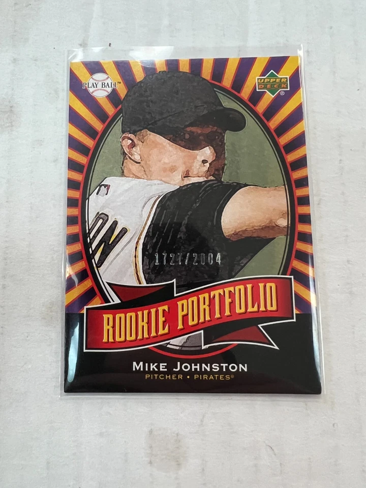 Mike Johnston 2004 Upper Deck Play Ball Rookie #154 #1727/2004 NrMt - Image 1 of 1