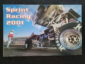 2001 Sprint Car 12-Month 11" x 17" Calendar, Schroeder/Ott/Kahne/Saldana/Griffin - Bild 1 von 15