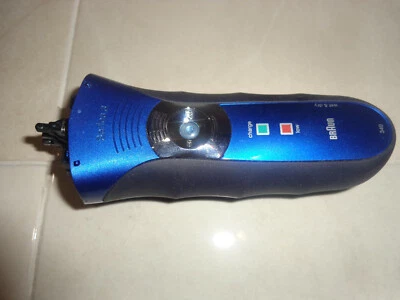 Maquinilla de afeitar eléctrica lavable recargable BRAUN Series-3 340 en seco y húmedo SIN CABLE Foto 1 de 3