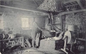 Schweiz - REHETOBEL (AR) Die Herstellung von Käse - Verlag Wehrli 9225 - Picture 1 of 2