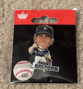 Spilla Grant Balfour con licenza ufficiale Aminco Tampa Bay Rays nuova - Foto 1 di 12