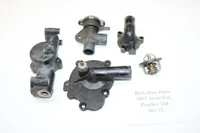 Arctic Cat Panther 550 1997 termostato carcasa bomba de agua conjunto impulsor  Foto 1 de 4