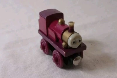 Thomas el Tren Madera Ferrocarril Motor Locomotora Ferrocarril Dama principios de 2000 Foto 1 de 4