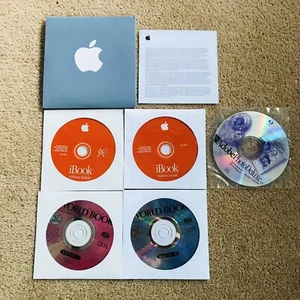 Apple Macintosh iBook~ Vintage 2000 Software OS Bundle Pack CD’s~ Z600-7837A - Picture 1 of 11