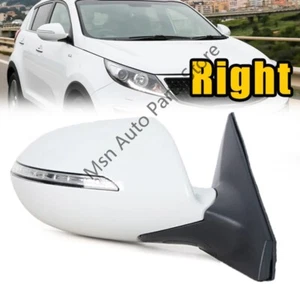 Right For KIA Sportage R 2011-2016 Rear View Mirror Side Rearview Mirror 9pin - Picture 1 of 9