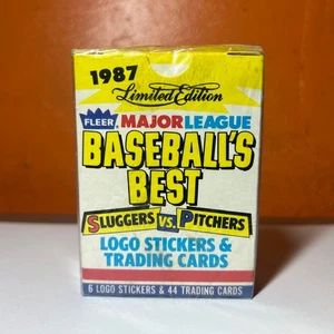 1987 Fleer Baseball's Best Sluggers Vs. Pitchers-Complete Set Factory Sealed NEW - Picture 1 of 6