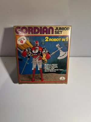 Gordian Junior Set Ceppiratti – Vintage anni ’80 – Completo –2 Robot in 1- RARO - Immagine 1 di 4
