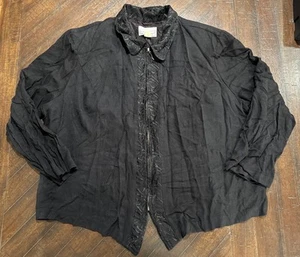 Vintage Fitting Image Jacket Women’s 26W Black - Picture 1 of 8