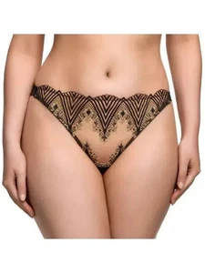 Tanga Dita Von Teese Fortunia negra - Imagen 1 de 3