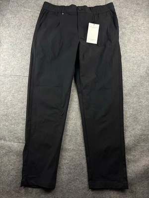 Ike Behar Men’s L Black Comfort Drawstring Chino Casual Stretch Golf Pants NWT - Image 1 of 4