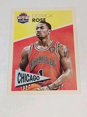 2012-13 прошлое и настоящее SP (короткий шрифт) #5 Деррик Роуз  - Изображение 1 из 2