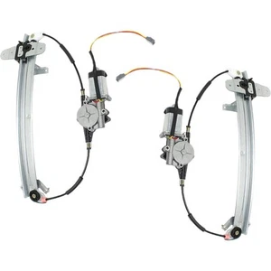 Power Window Regulator Set For 1992-2011 Mercury Grand Marquis Rear with Motor - Picture 1 of 12
