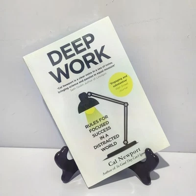 Deep Work Cal Newport | Focus & Productivity Self-Help Book