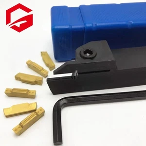 MGEHR1616-3 CNC Lathe Grooving Cutting Tool Holder+ 10pcs MGMN300 Carbide Insert - Picture 1 of 6